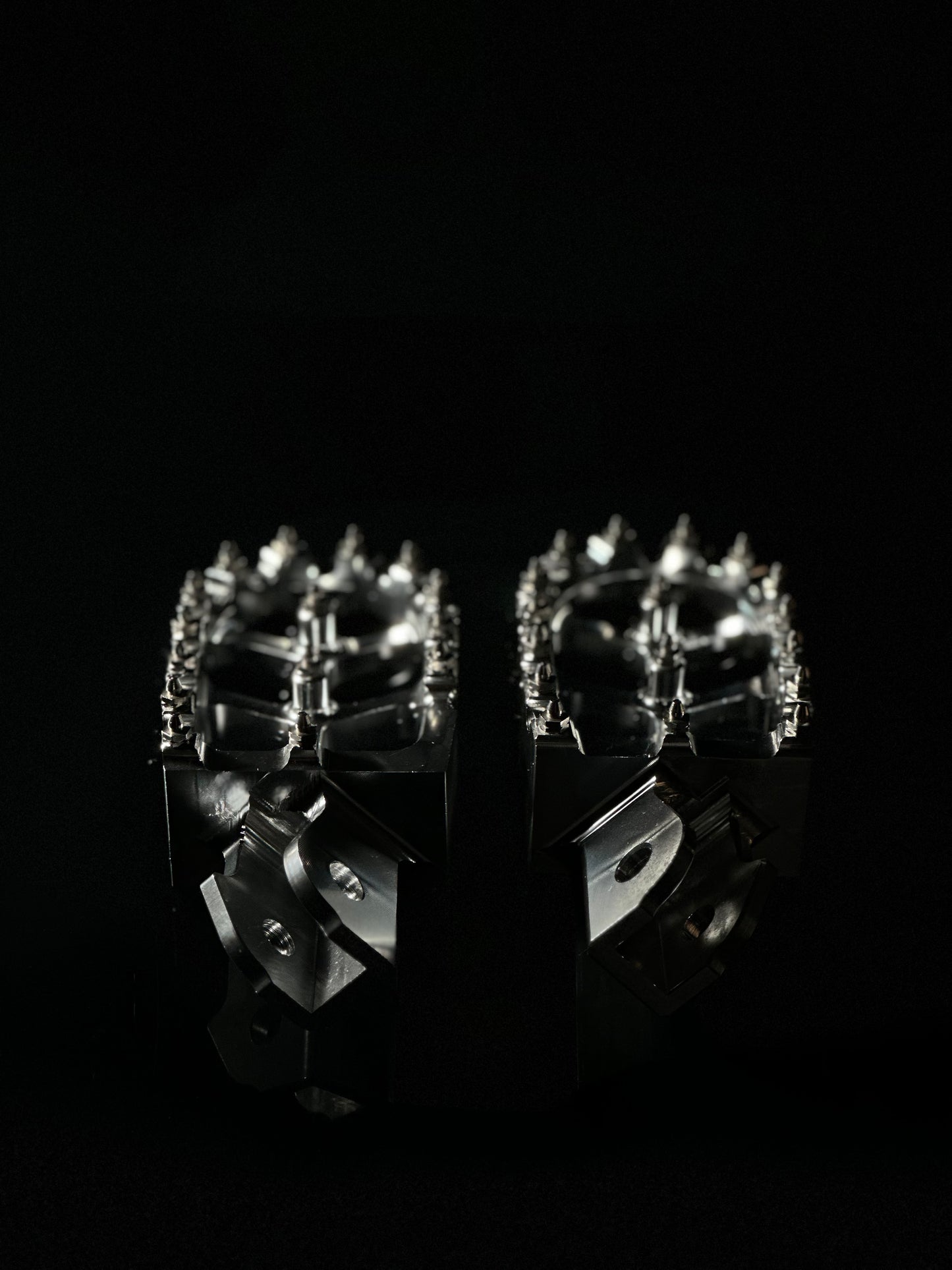 Upgraded Chrome Pegs