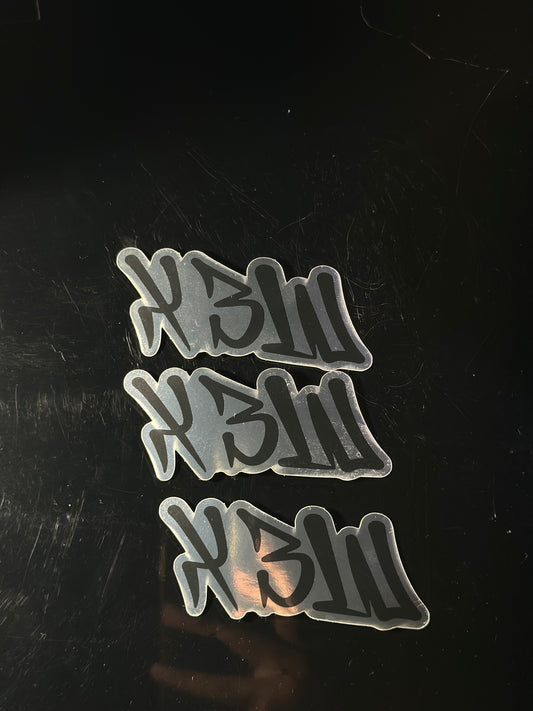 X3W Chrome Stickers(3 pack)