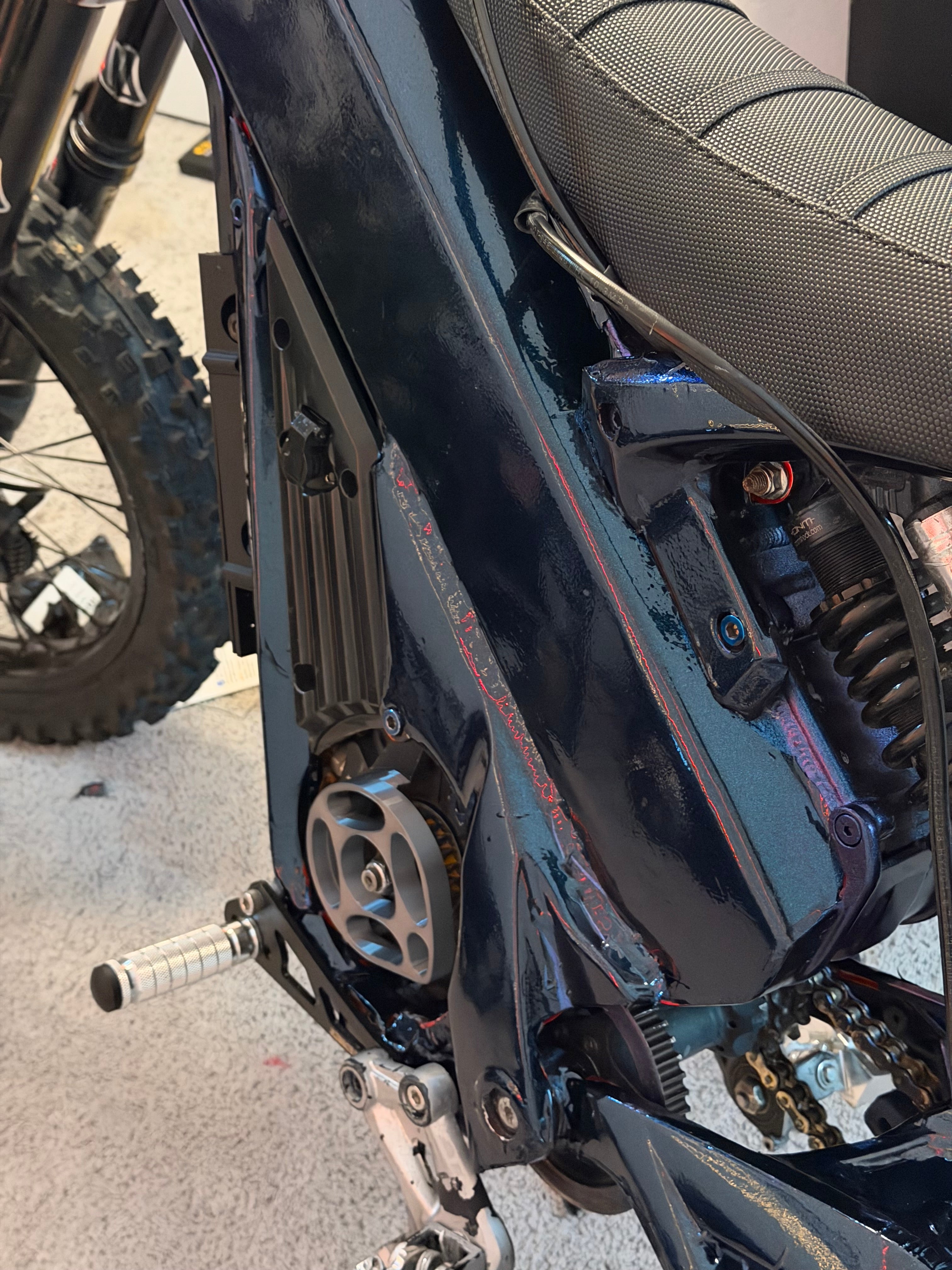 PowderCoat Wrap Kit - Midnight Chameleon Blue