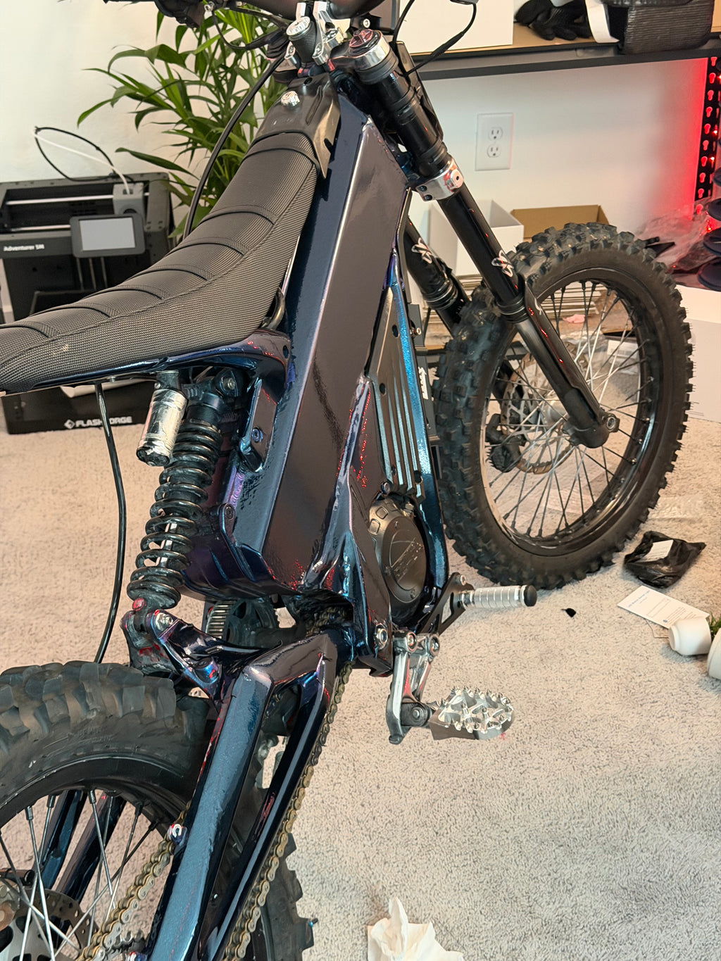 PowderCoat Wrap Kit - Midnight Chameleon Blue